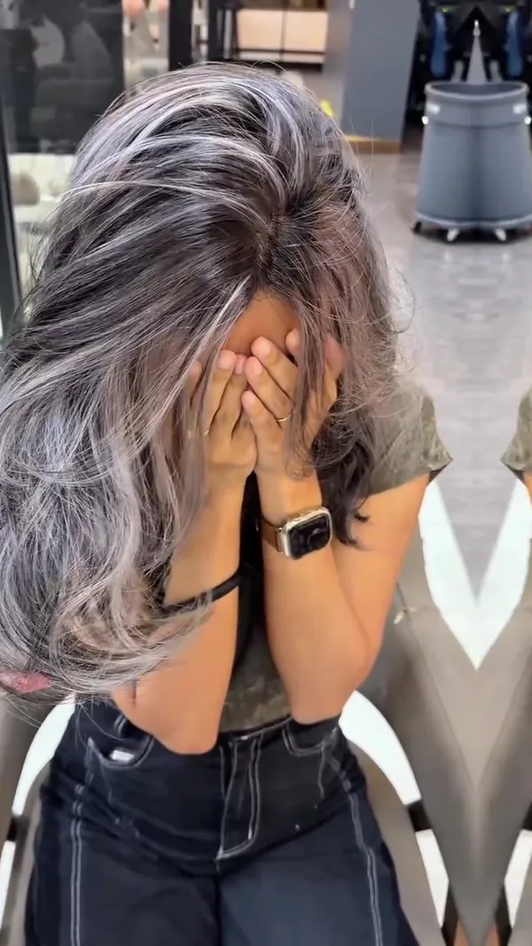 ##FemaleHairstylist ##YuenLongHairSalon ##YuenLongHairstylist 髮型美甲作品