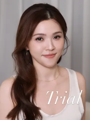 ##hkmua ##bridalmakeup ##hkmakeupartist 髮型美甲作品