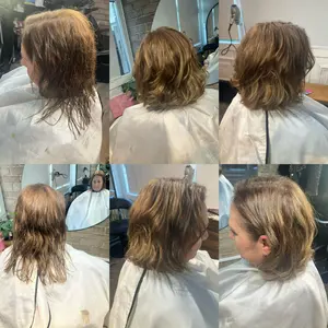 ##HairStylist ##LadiesHair ##MensHair 髮型美甲作品