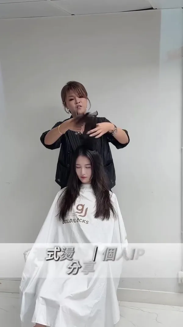 ##HongKongStylePerm ##PersonalIP ##HairBusiness 髮型美甲作品
