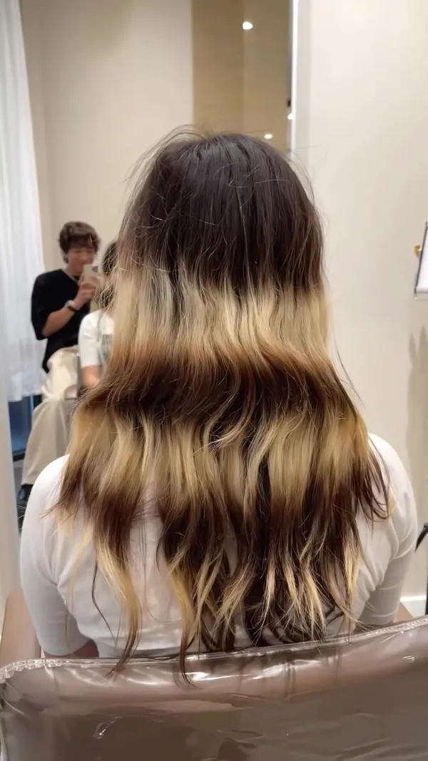 ##sfhairsalon ##hairstyles ##alysaliu 髮型美甲作品
