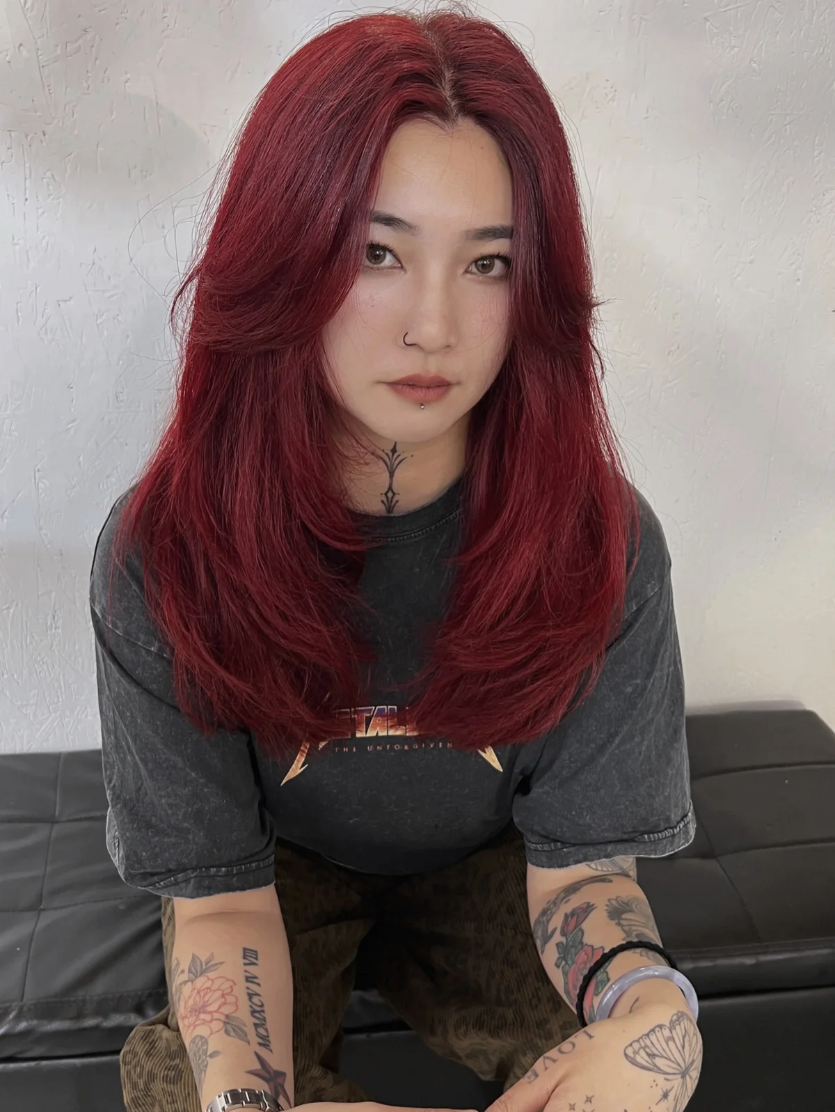 wiibornhairsalon ##DarkStyle ##carmenhairlife ##BleachAndDyeSpecialist 髮型美甲作品