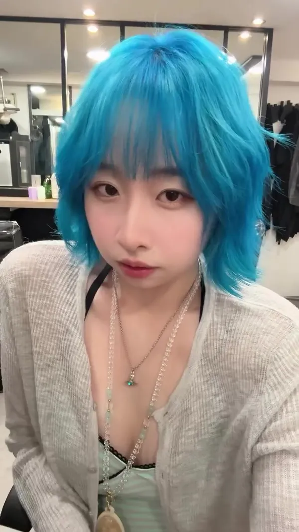 ##MOONTRIOCOLOR ##MoonTrioMistDye ##MoonBeautyHairOil 髮型美甲作品